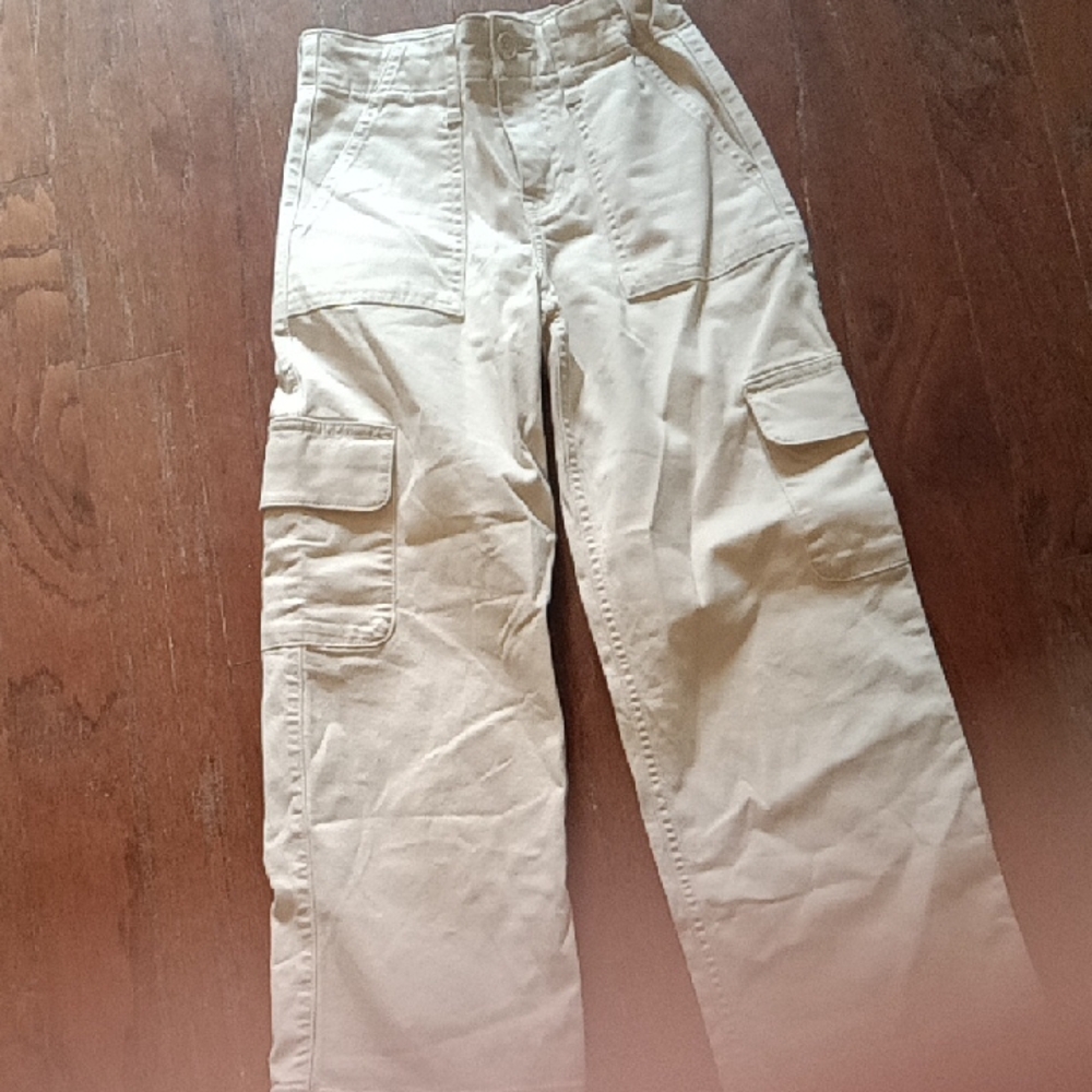 Abercrombie Kids Beige Cargo Pants